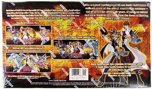 YuGiOh 5Ds Gold Series 4 Pyramids Edition Booster Box 5 Packs